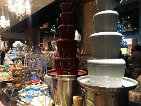 チョコミント チョコレートファウンテン ヒルトン東京 デザイート フェア