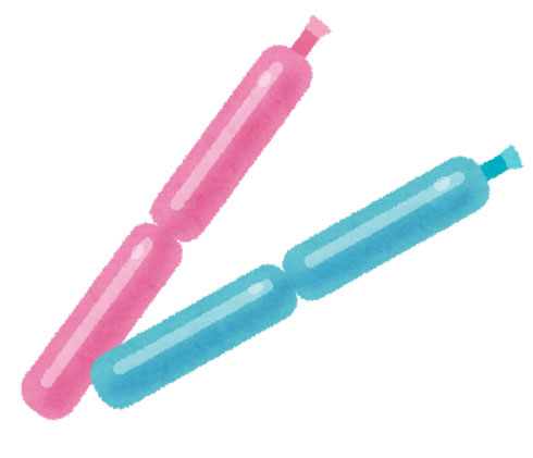 2つに割るアイスのくびれの正体