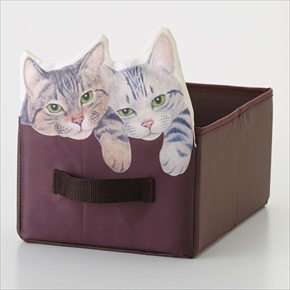 猫収納ボックス
