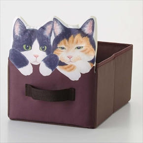 猫収納ボックス