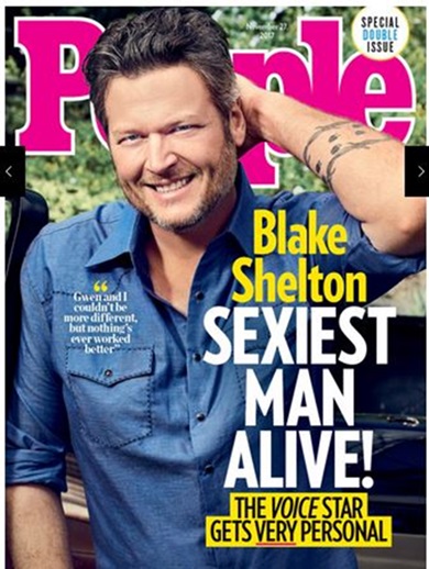 ブレイク・シェルトン　People誌