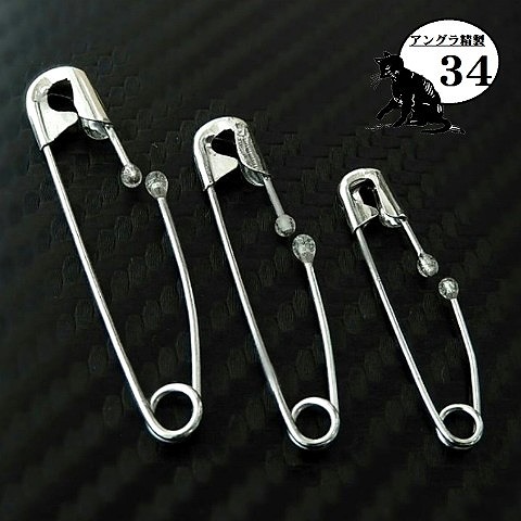 安全ピンイヤーカフ