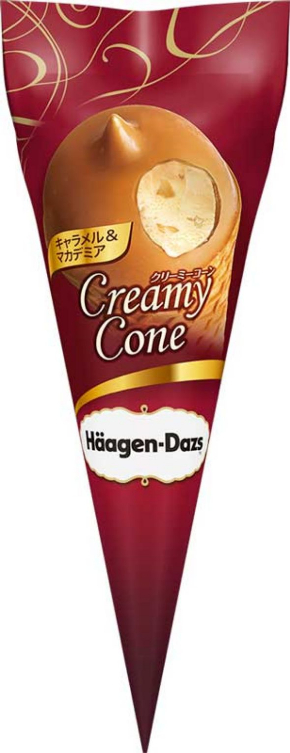 ハーゲンダッツ クリーミーコーン キャラメル&マカデミア セブン-イレブン限定