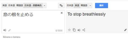 息の根を止める 英語 あら汁 Google 翻訳 検索