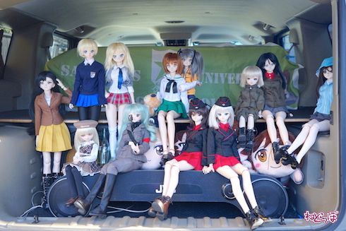 大洗 ガールズ＆パンツァー 聖地巡礼 フィギュア あんこう祭