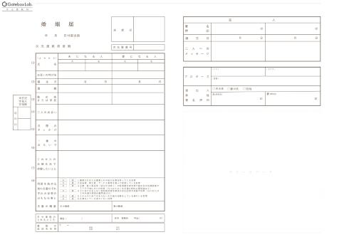 gatebox lab 次元渡航局 2次元 婚姻届