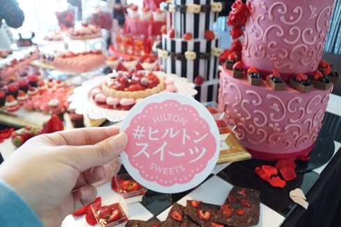 ヒルトン お台場 デザート ビュッフェ ブッフェ スイーツ いちご ホテル ホテルバイキング 食べ放題