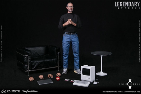 目ヂカラがすごい　スティーブ・ジョブズのリアルなアクションフィギュアが登場