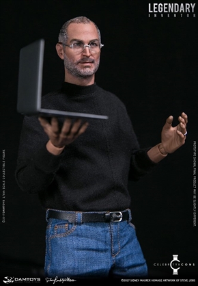 目ヂカラがすごい　スティーブ・ジョブズのリアルなアクションフィギュアが登場