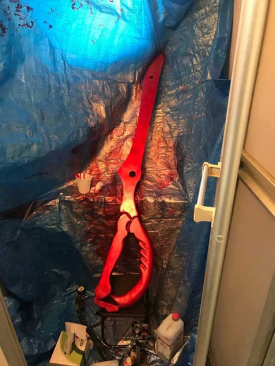 結婚式 片太刀バサミ キルラキル ケーキ入刀