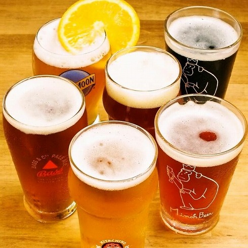 クラフトビールが何度でも飲み放題