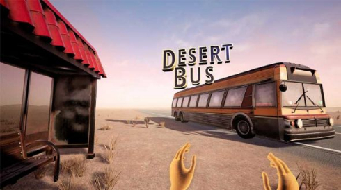 Desert Bus VR バス 運転 砂漠 クソゲー