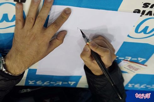 キムジュンギ Kim Jung gi 東京コミコン 東京コミックコンベンション2017 ライブドローイング ぺんてる 筆ペン