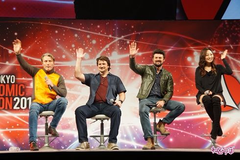 マッツ・ミケルセン マッツ 東京コミコン 東京コミックコンベンション カール・アーバン ネイサン・フィリオン 福原かれん 来日 ハリウッド