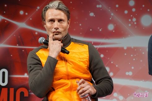 マッツ・ミケルセン マッツ 東京コミコン 東京コミックコンベンション カール・アーバン ネイサン・フィリオン 福原かれん 来日 ハリウッド