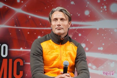 マッツ・ミケルセン マッツ 東京コミコン 東京コミックコンベンション カール・アーバン ネイサン・フィリオン 福原かれん 来日 ハリウッド