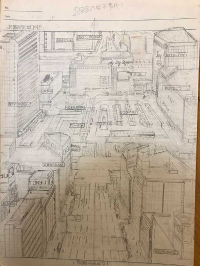 架空都市計画 父 地図 才能