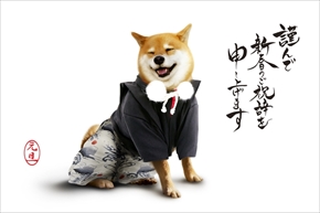 アドビ特命宣伝部長柴犬まる