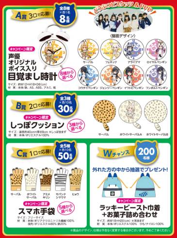 けものフレンズ LINEスタンプ ファミリーマート 忖度 弁当 アンケート 