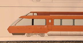 岡部憲明氏による70000形デザインスケッチ