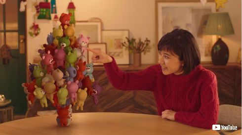 声優　金田朋子　黒島結菜　ブルボン　CM