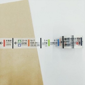 東京駅のりば誘導標