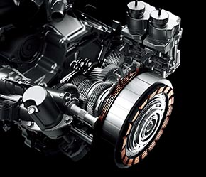 フロントモーター構造イメージ図