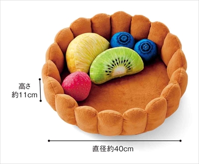 スイーツにゃんこクッション