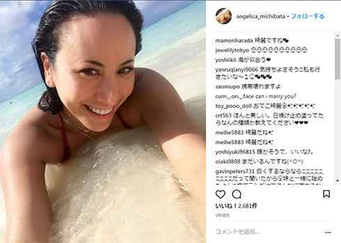 道端アンジェリカ タトゥー 鳥 Instagram