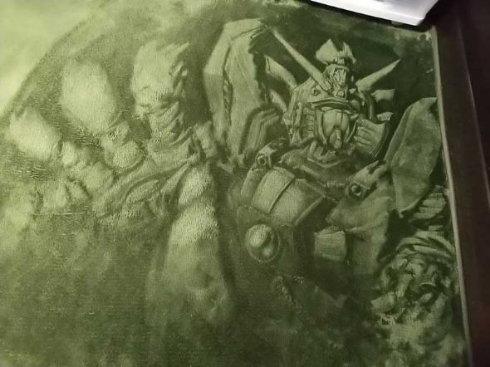 絨毯 アート イラスト エヴァンゲリオン ガンダム