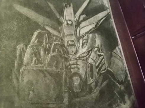 絨毯 アート イラスト エヴァンゲリオン ガンダム