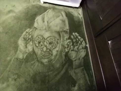 絨毯 アート イラスト エヴァンゲリオン ガンダム