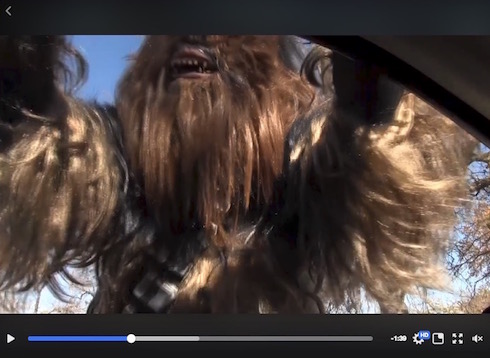 スターウォーズ アメリカ 警察 ウーキー