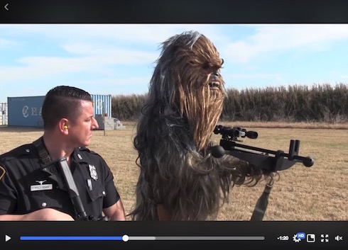 スターウォーズ アメリカ 警察 ウーキー