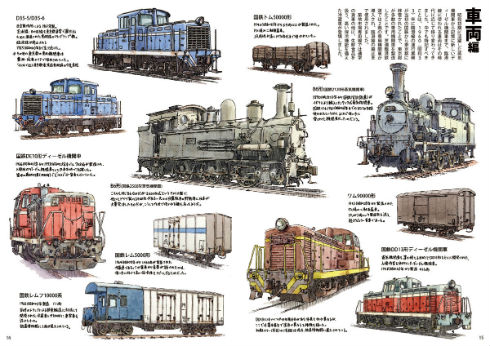 同人誌『イラストで巡る東京港の貨物鉄道今昔』
