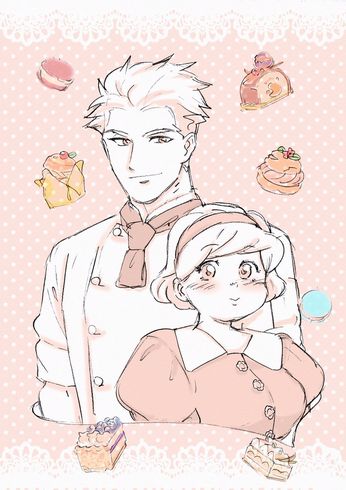 パティシエさんとお嬢さん　銀泥（ぎんどろ）　Twitter　マンガ　漫画