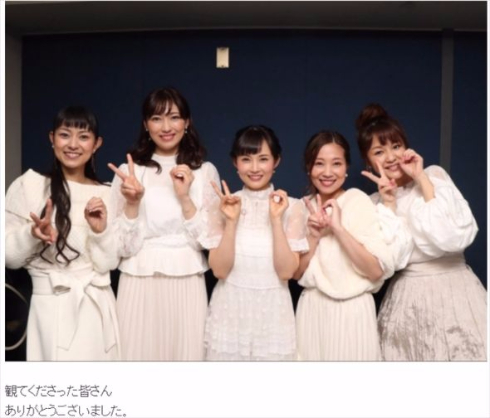 モーニング娘。 FNS歌謡祭 オリジナルメンバー 愛の種