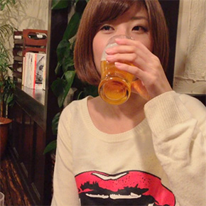天野麻菜 ビール女子。 最初 1500日