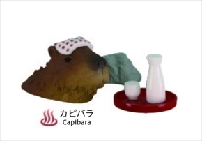 温泉動物　デスクトップフィギュア
