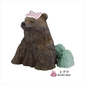 温泉動物　デスクトップフィギュア