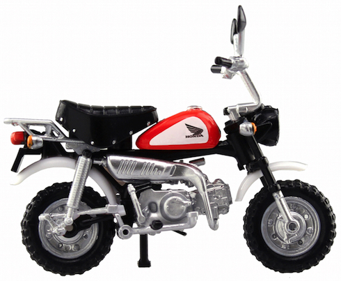 モンキー ゴリラ バイク ミニチュア カプセルトイ