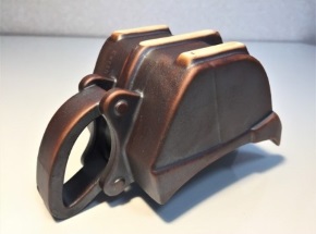 油圧ショベル カップ 黒鉄 鉄さび ショベルカー コーヒー リッパーバケット