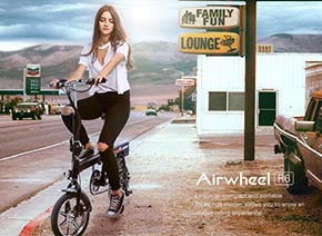 Airwheel R6利用イメージ