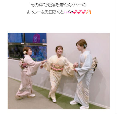 辻希美　中澤裕子　石黒彩　矢口真里　吉澤ひとみ　田中れいな　モーニング娘。　ブログ　着物　痛快！明石家電視台　正月