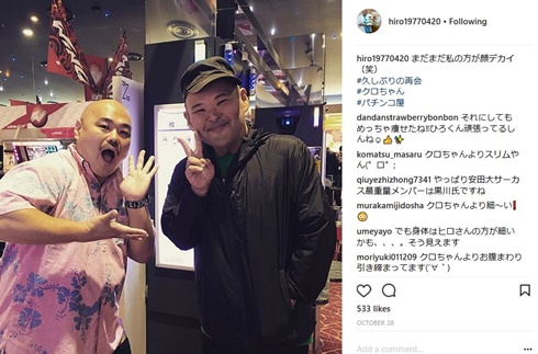 安田大サーカス　HIRO クロちゃん