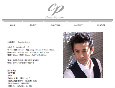 大浦龍宇一　不正利用被害　俳優