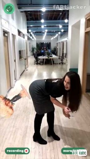 fARtjacker おなら AR アプリ