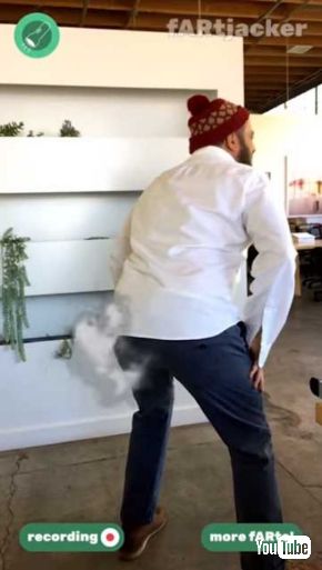 fARtjacker おなら AR アプリ