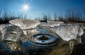 Fragile Ice部門優秀賞「The melting ice」（Roberto Aldrovandi）