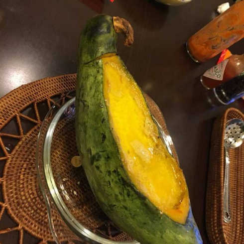 かぼちゃグラタン ひっくり返って死んだオウム
